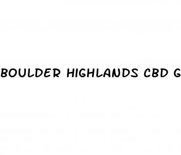 boulder highlands cbd gummies owner