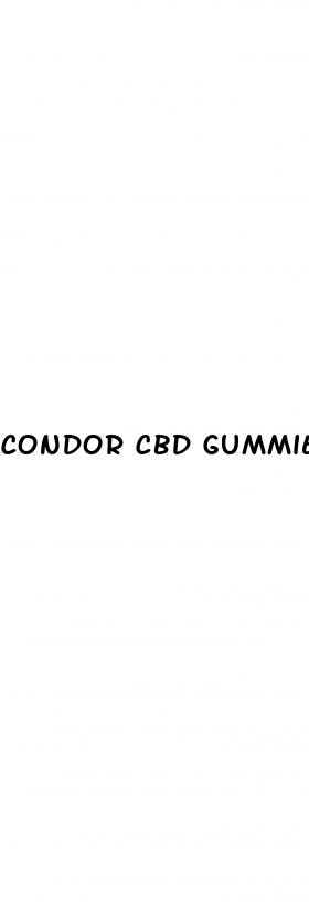 condor cbd gummies penis growth