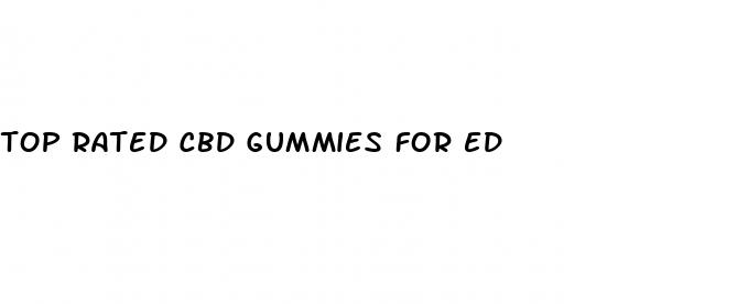 top rated cbd gummies for ed