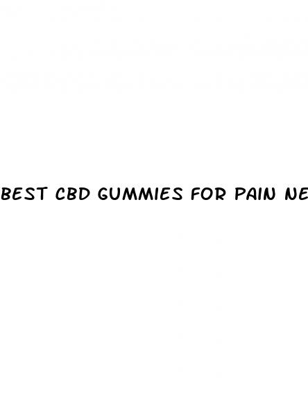 best cbd gummies for pain near me