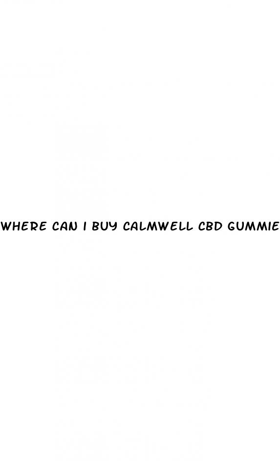 where can i buy calmwell cbd gummies