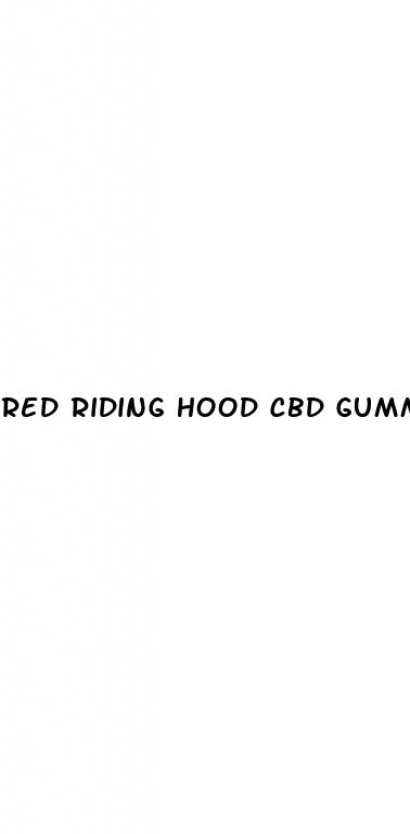 red riding hood cbd gummies