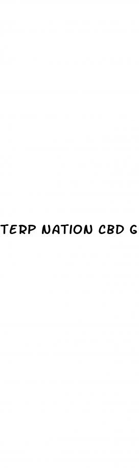 terp nation cbd gummies