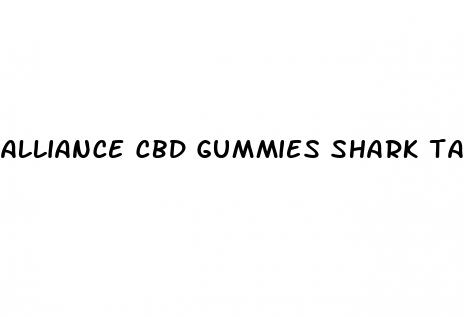 alliance cbd gummies shark tank