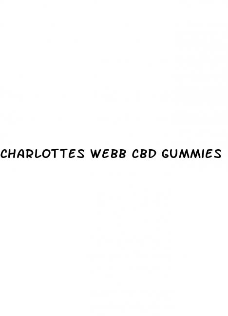 charlottes webb cbd gummies