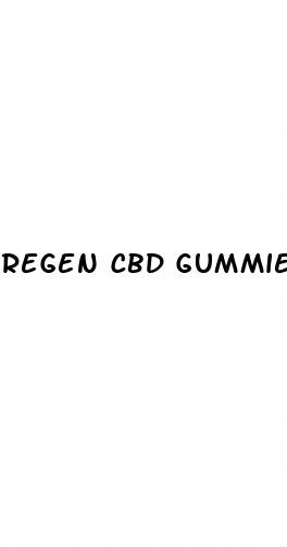 regen cbd gummies dr oz reviews