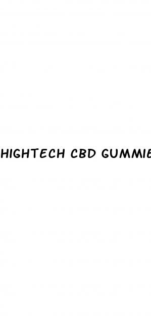 hightech cbd gummies cost