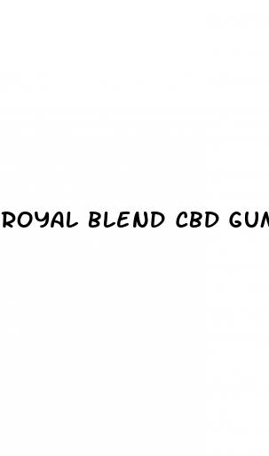 royal blend cbd gummies