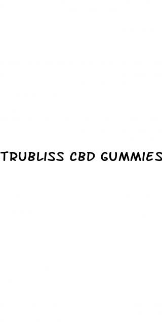 trubliss cbd gummies free trial
