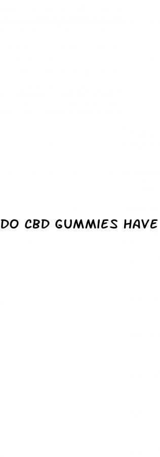 do cbd gummies have sugar in them