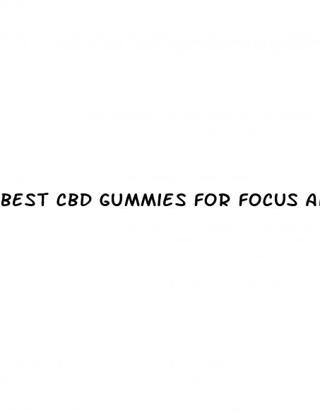 best cbd gummies for focus and concentration