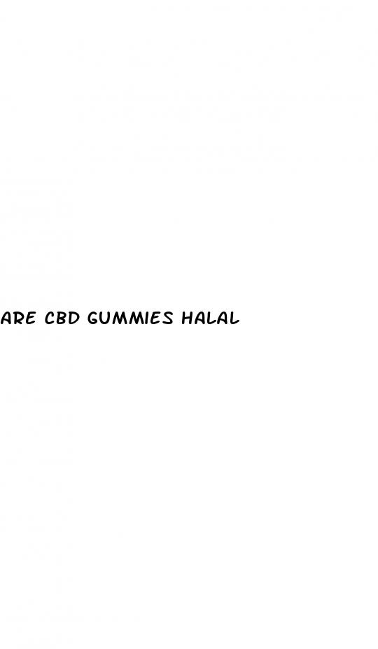 are cbd gummies halal
