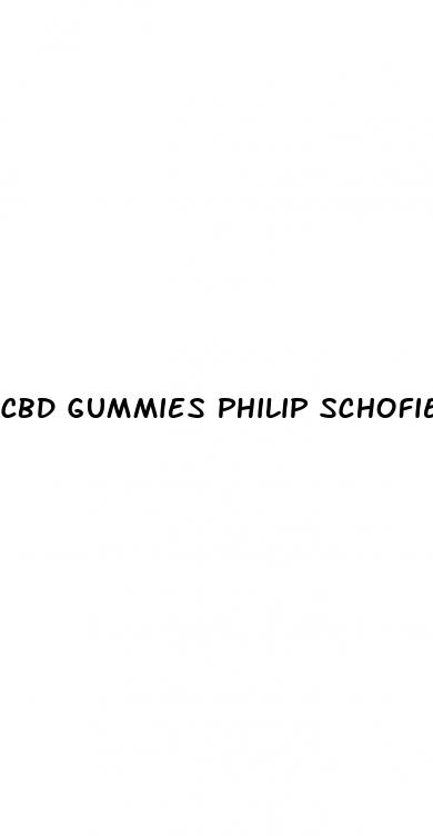cbd gummies philip schofield