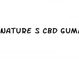 nature s cbd gummies
