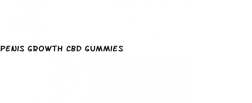 penis growth cbd gummies