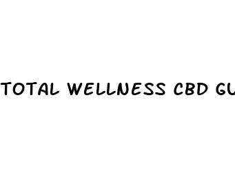 total wellness cbd gummies