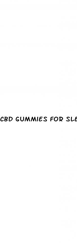 cbd gummies for sleep target