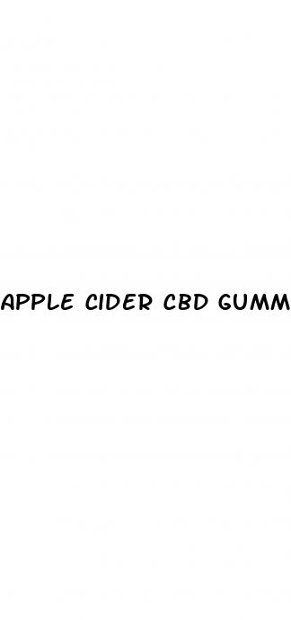 apple cider cbd gummies