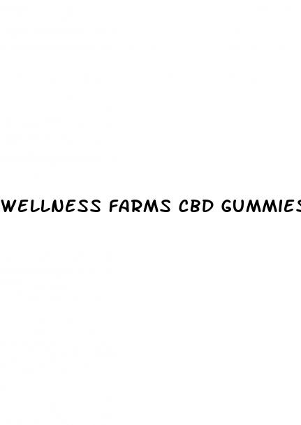 wellness farms cbd gummies 750mg
