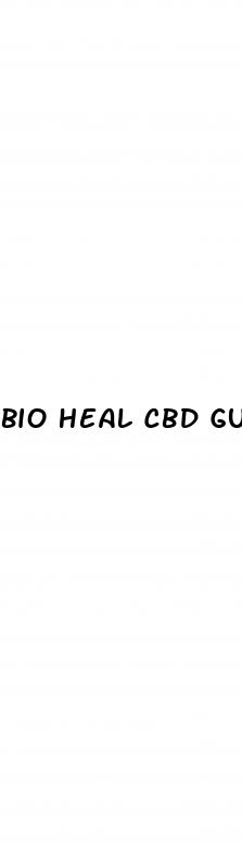 bio heal cbd gummies side effects