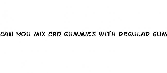 can you mix cbd gummies with regular gummies for tsa