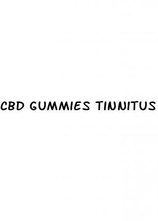 cbd gummies tinnitus review