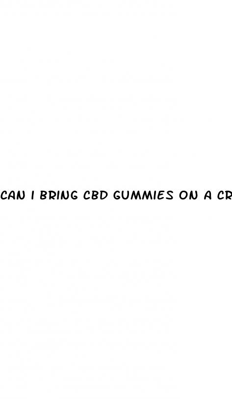 can i bring cbd gummies on a cruise