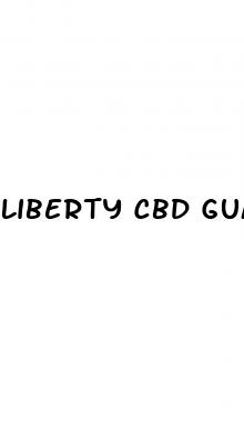 liberty cbd gummies for high blood pressure