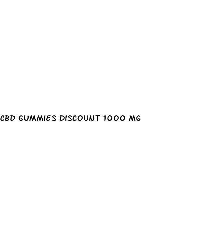 cbd gummies discount 1000 mg