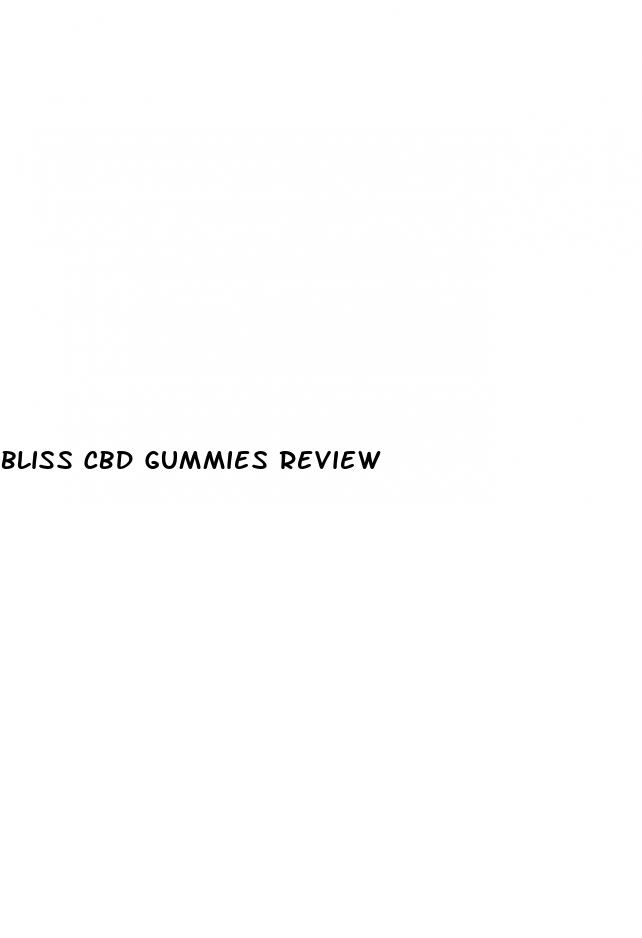 bliss cbd gummies review