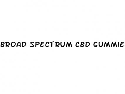 broad spectrum cbd gummies 25mg