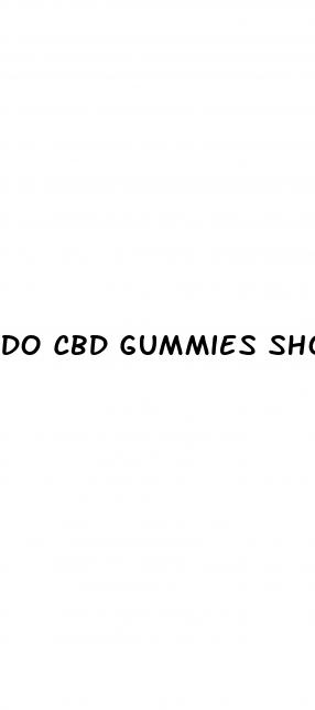 do cbd gummies show up in pee test