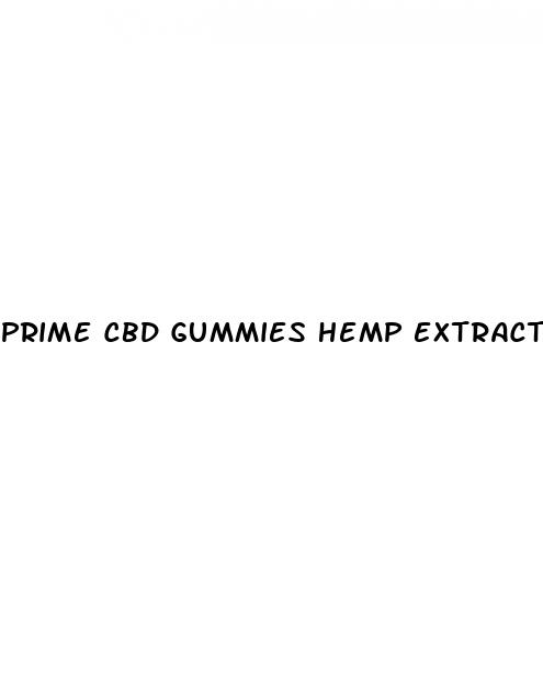 prime cbd gummies hemp extract 300mg