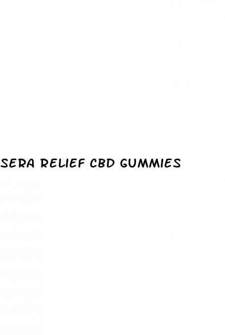 sera relief cbd gummies