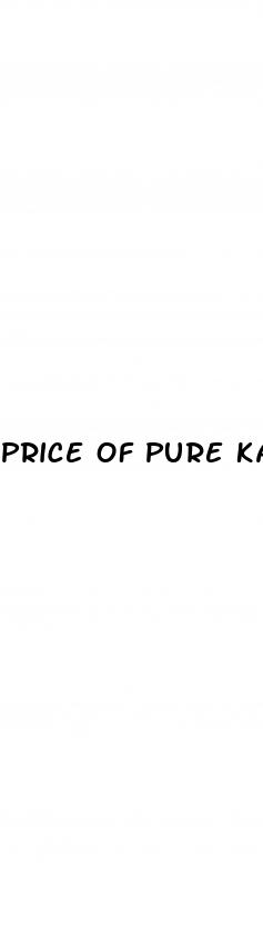price of pure kana cbd gummies