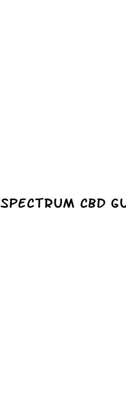 spectrum cbd gummies for diabetes