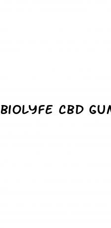 biolyfe cbd gummies walmart