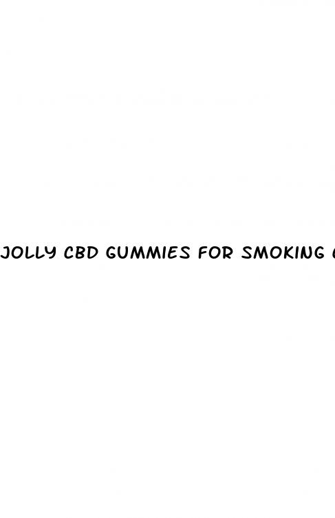 jolly cbd gummies for smoking cessation