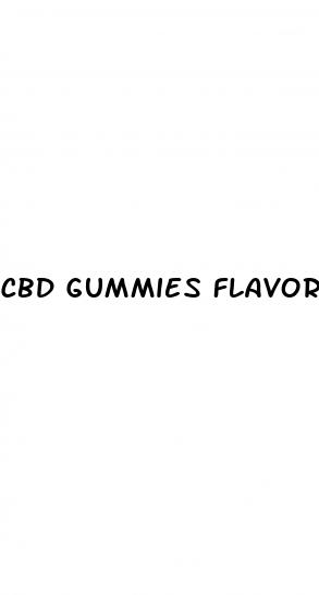 cbd gummies flavor