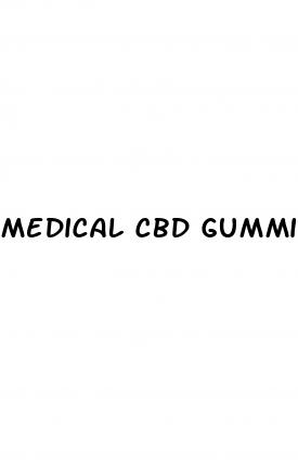 medical cbd gummies for pain
