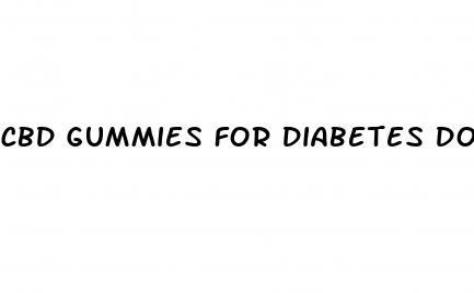 cbd gummies for diabetes do they work