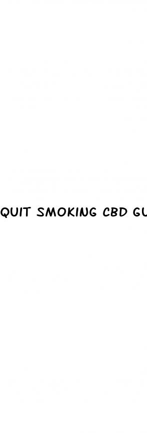 quit smoking cbd gummies reviews