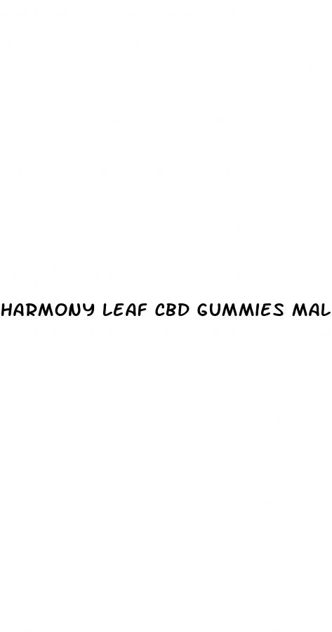 harmony leaf cbd gummies male enhancement reviews