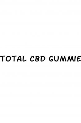 total cbd gummies scam