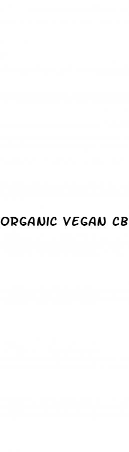 organic vegan cbd gummies