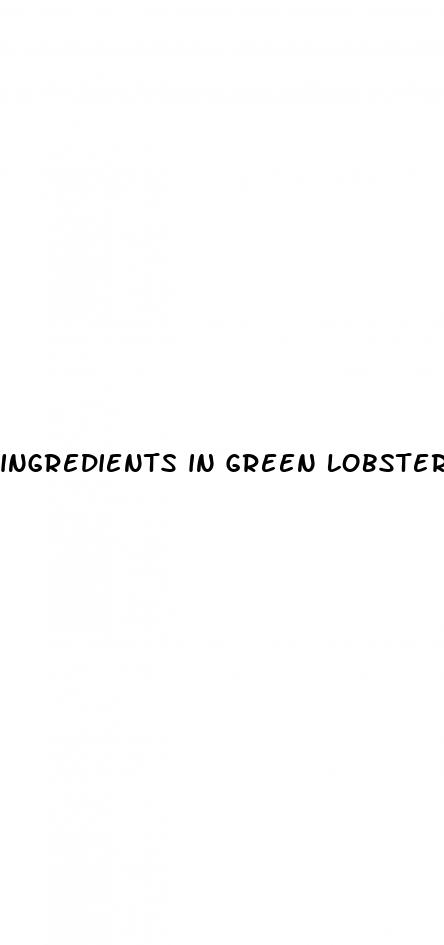 ingredients in green lobster cbd gummies