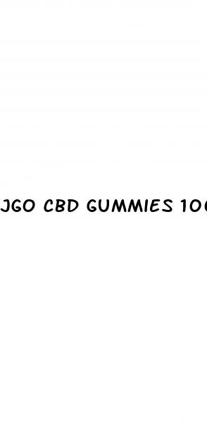 jgo cbd gummies 1000mg
