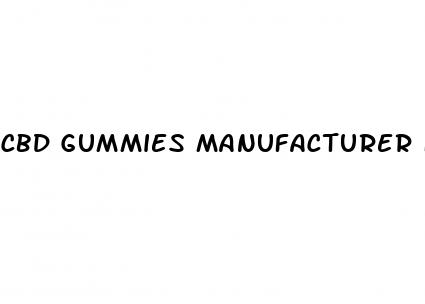 cbd gummies manufacturer florida