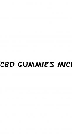 cbd gummies michigan