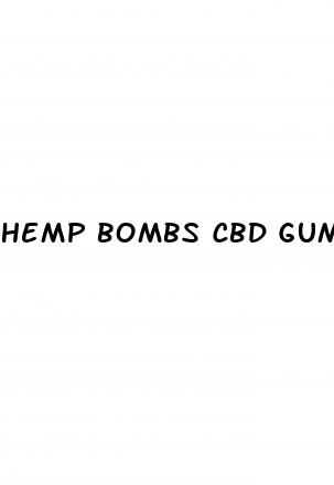 hemp bombs cbd gummies amazon